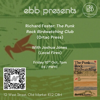 Richard Foster: *Punk Rock Birdwatching Club* at East Bristol Books