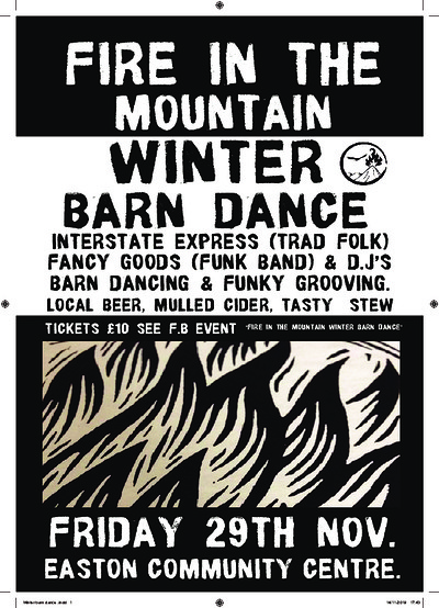 Fire in The Mountain Barn Dance at Easton Community Centre
