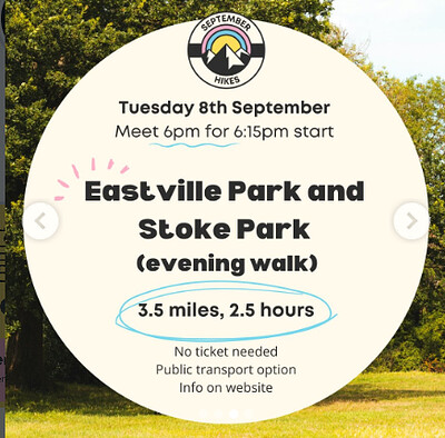 Queer Hiking Bristol: Eastville Park and Stoke Park at Eastville Park