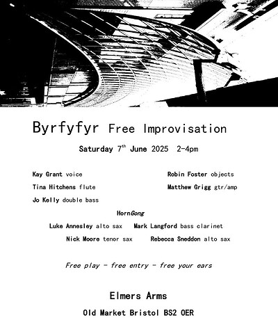 Byrfyfyr - Free Improvisation at Elmers Arms