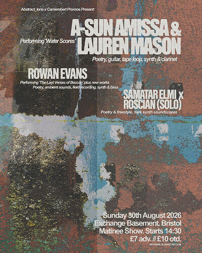 A-Sun Amissa x Lauren Mason/ Rowan Evans/ Samatar Elmi x Roscian at Exchange