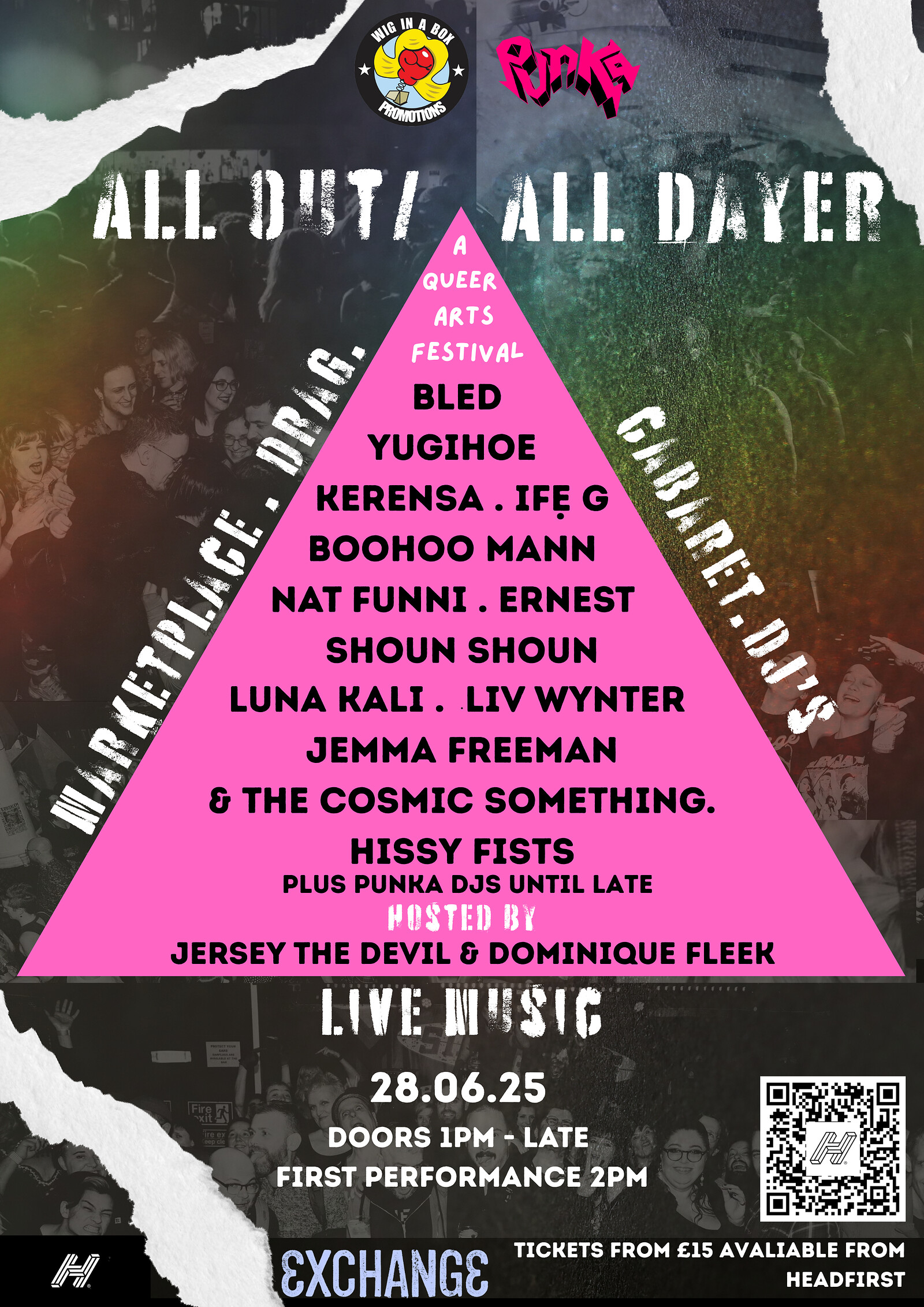 ALL OUT/ ALL DAYER at Exchange