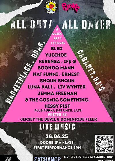 ALL OUT/ ALL DAYER at Exchange