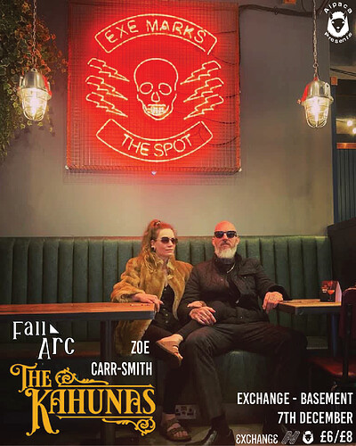 Alpaca Presents | The Kahunas + Support at Exchange