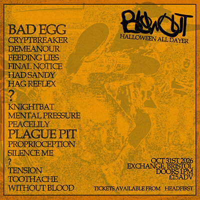 Blowout Halloween All Dayer at Exchange