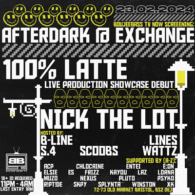 BOUJEEBASS TV NOW SCREENING: AFTERDARK at Exchange