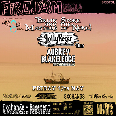 Brian Stone, JollyRoger  & Aubrey Blakeledge at Exchange