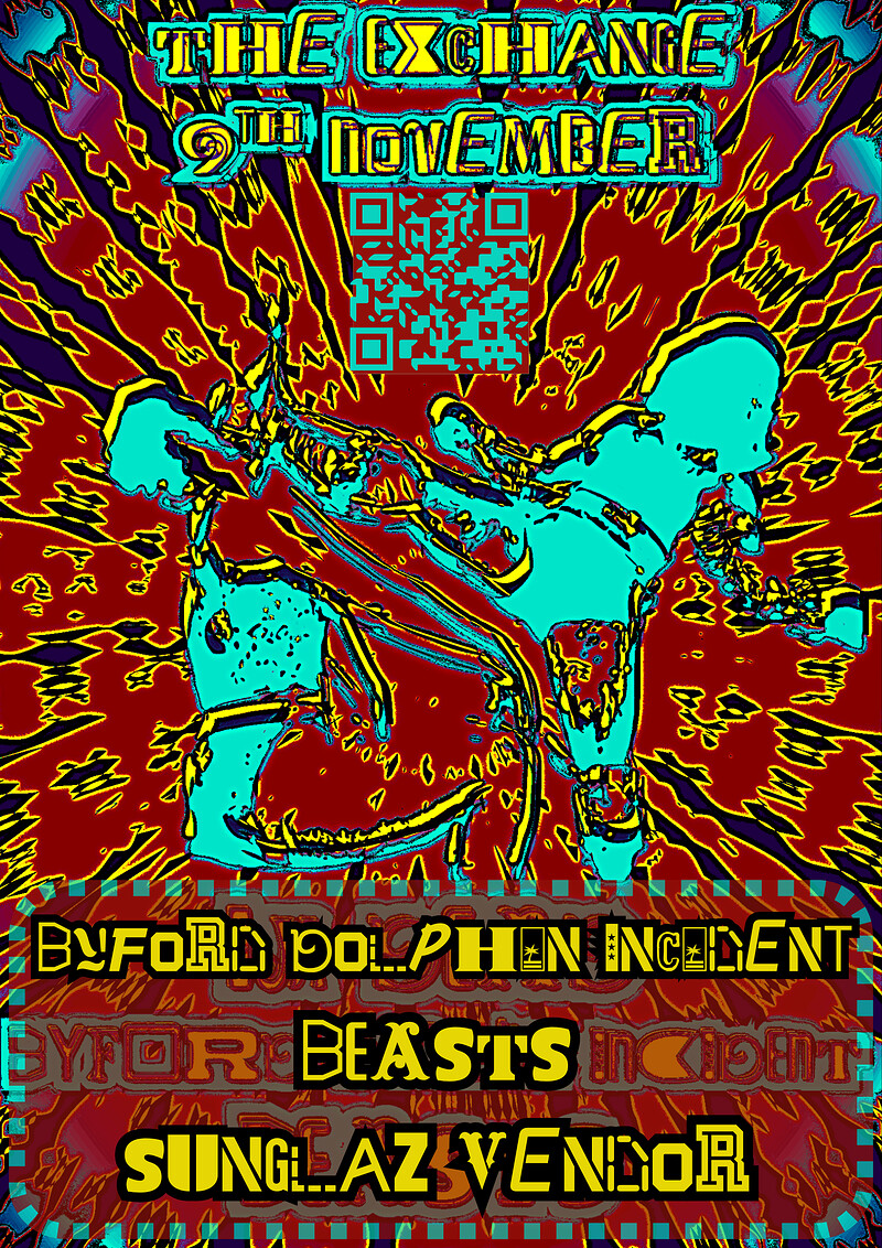 BYFORD DOLPHIN INCIDENT WITH BEASTS AND SUNGLAZ VENDOR at Exchange