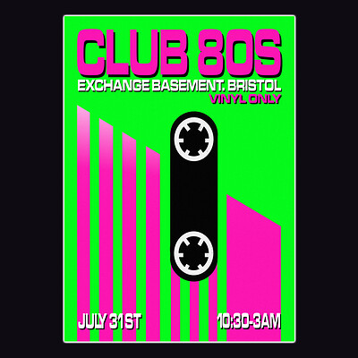 Club 80s at Exchange