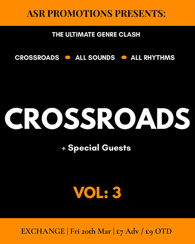 Crossroads Vol. 3 at Exchange