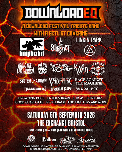 Downloaded - Download Festival Tribute at Exchange