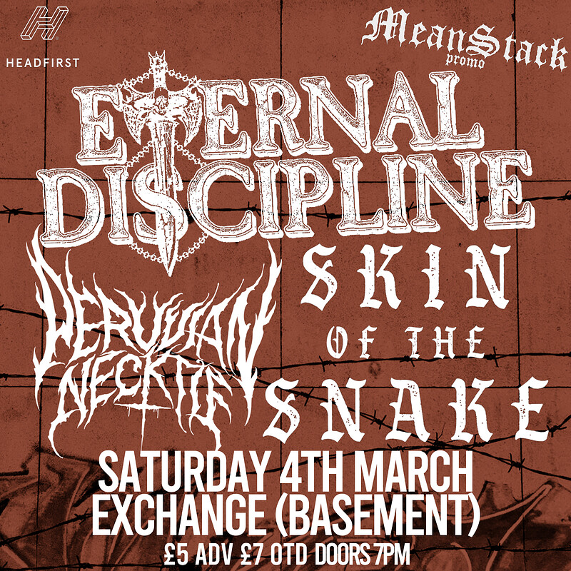 ETERNAL DISCIPLINE + guests at Exchange