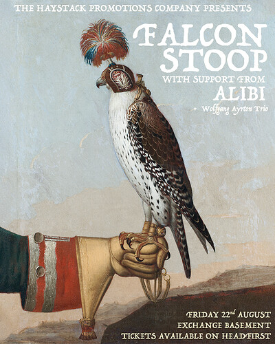 Falcon Stoop with Alibi and Wolfgang Ayrton Trio at Exchange