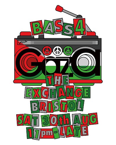 Fast Soul Music x Slippin' present: 'Bass 4 Gaza' at Exchange