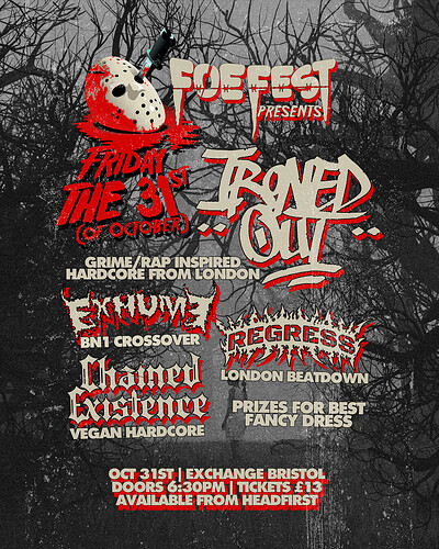 FOE Fest Halloween Show at Exchange