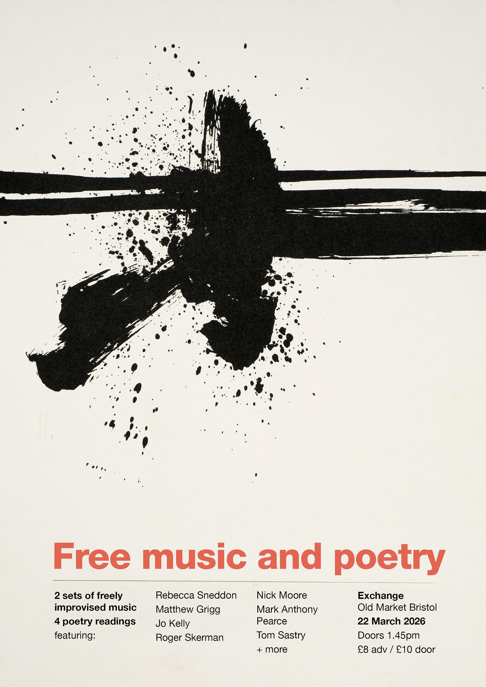 Free Sound + Poetry at Exchange