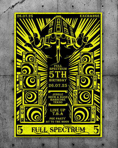 Full Spectrum's 5th Birthday at Exchange