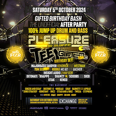 Gifted Birthday Bash at Exchange