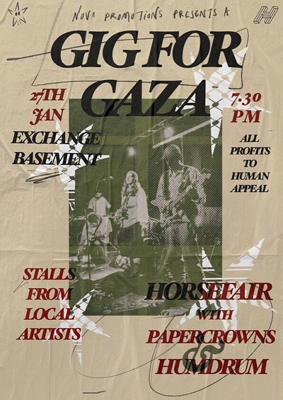 Gig for Gaza at Exchange
