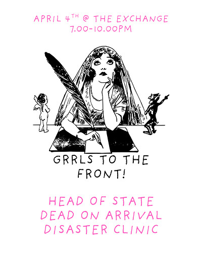 GRRLS TO THE FRONT at Exchange