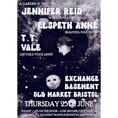 Jennifer Reid, Elspeth Anne, plus T.T. Vale at Exchange