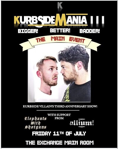 Kurbside Villain at Exchange