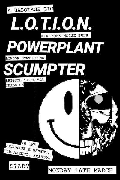 L.O.T.I.O.N. mnc, Powerplant and Scumputer at Exchange