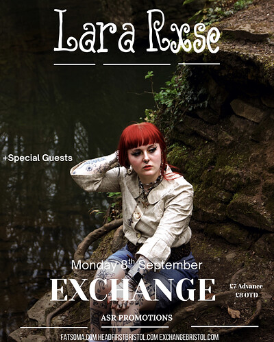 Lara Rxse at Exchange
