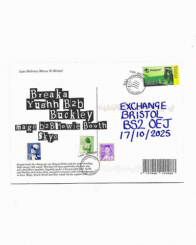 Late Dery: Breaka + Yushh B2B Buckley at Exchange