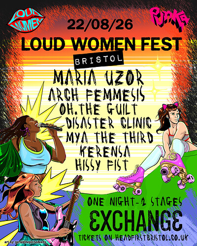 LOUD WOMEN FEST Bristol 2026 at Exchange