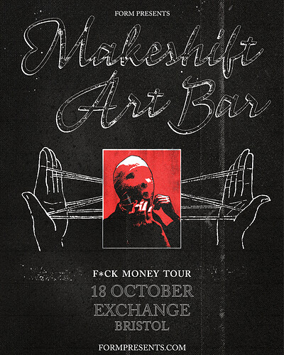 Makeshift Art Bar at Exchange