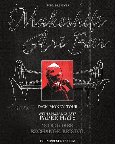 Makeshift Art Bar at Exchange