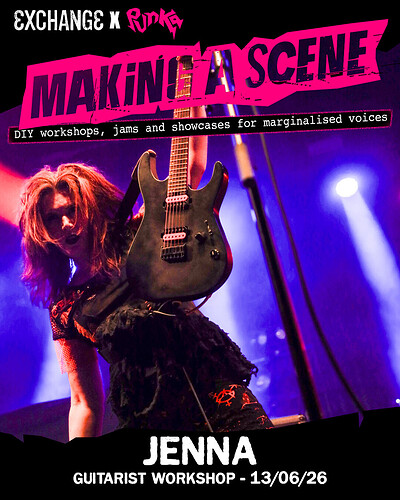 Making a Scene: Guitar Playing Workshop at Exchange