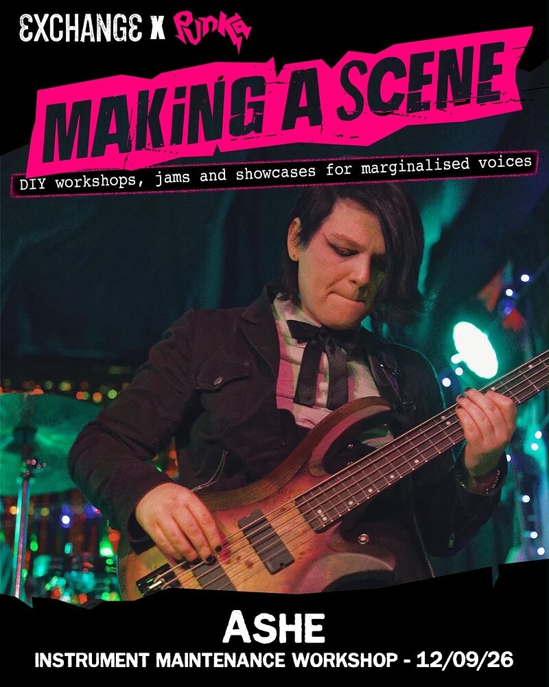 Making a Scene: Instrument Maintenance Workshop at Exchange