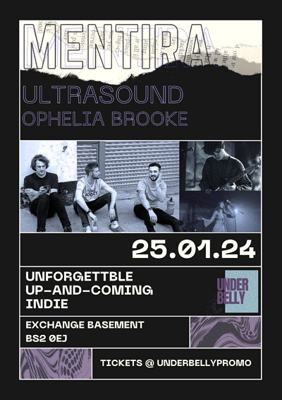 Mentira, with Ultrasound and Ophelia Brooke at Exchange