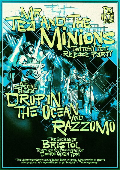 Mr Tea and the Minions at Exchange