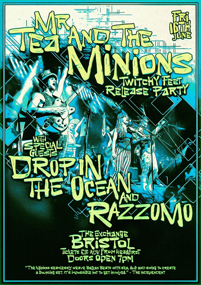 Mr Tea and the Minions at Exchange