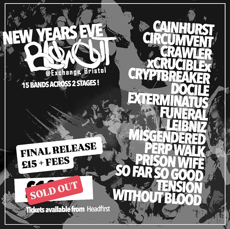 New Years Eve Blowout at Exchange