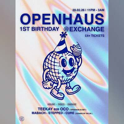 OpenHaus 1st Birthday at Exchange