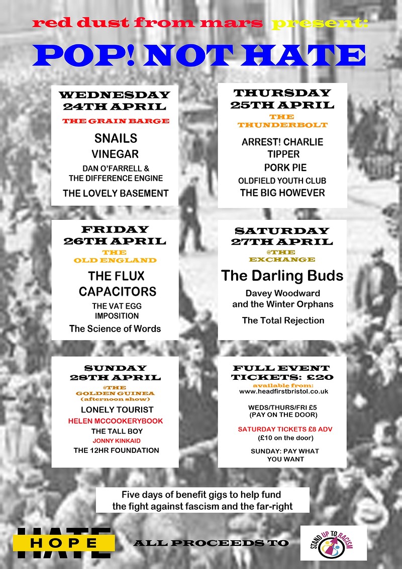 Pop Not Hate with the Darling Buds at Exchange
