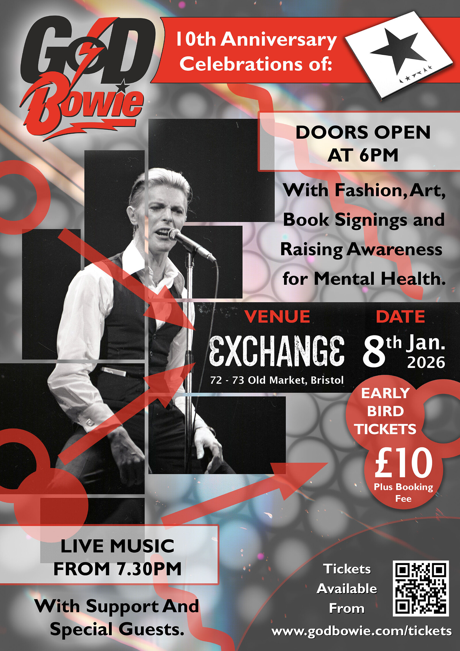 POSTPONED TILL SPRING A Celebration of the Genius of David Bowie at Exchange