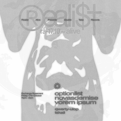 Realist A+ Double Take Records: optionlist, novasdemise, vorem ipsum at Exchange