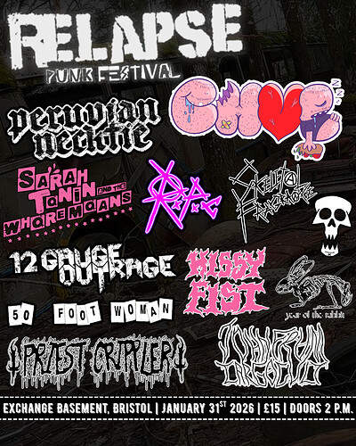 Relapse Punk Festival at Exchange
