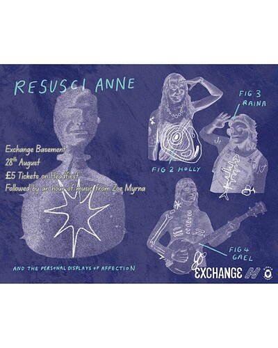 Resusci Anne + Zoe Myrna at Exchange