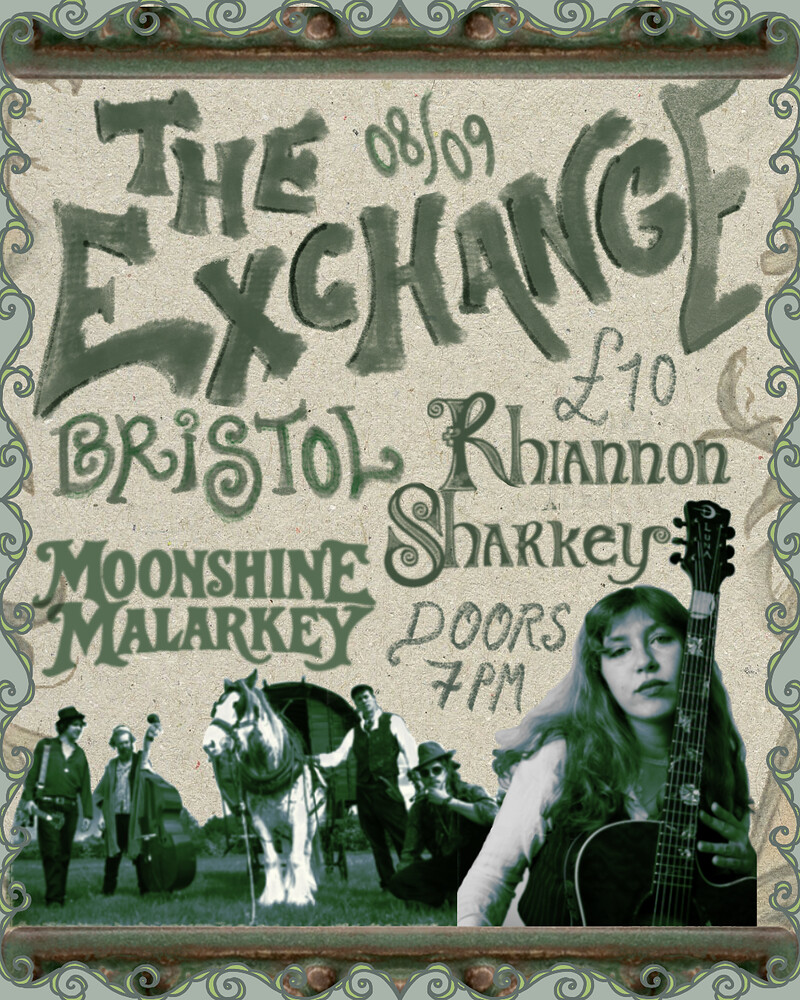 Rhiannon Sharkey X Moonshine Malarkey at Exchange