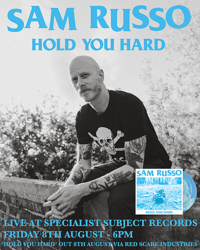 Sam Russo - 'Hold You Hard' Album Release Instore at Exchange