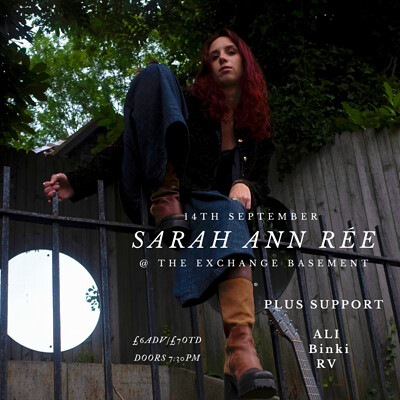 Sarah Ann Rée at Exchange