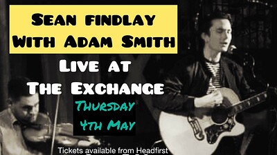 Sean Findlay with Adam Smith at Exchange