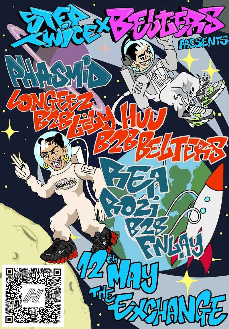 StepTwice x Belters: Phasmid, Longeez + more at Exchange