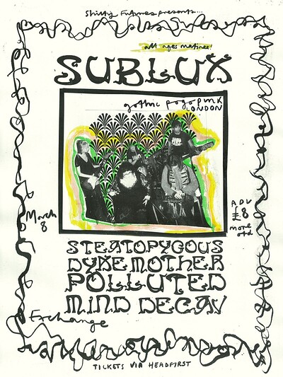 Sublux, Steatopygous, Dyke Mother, Polluted Mind Decay at Exchange